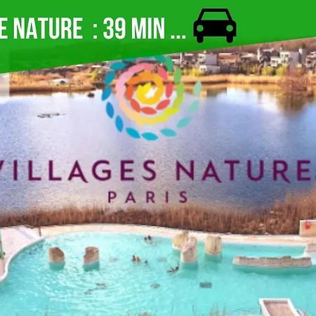 The Sunshine- Cosy Proche Paris-disney Avec Parking Prive Dans 아파트
