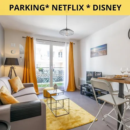아파트 The Sunshine- Cosy Proche Paris-disney Avec Parking Prive Dans 모